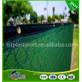 tela de cerca verde escuro windbreak net para quadra de tênis